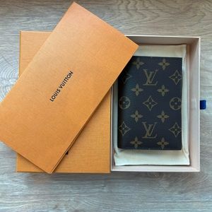25% Off Louis Vuitton Monogram Passport Cover (NWT, untouched condition)